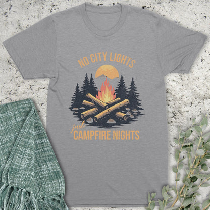 No City Lights Campfire T-Shirt