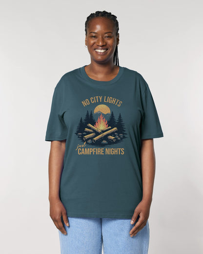 No City Lights Campfire T-Shirt