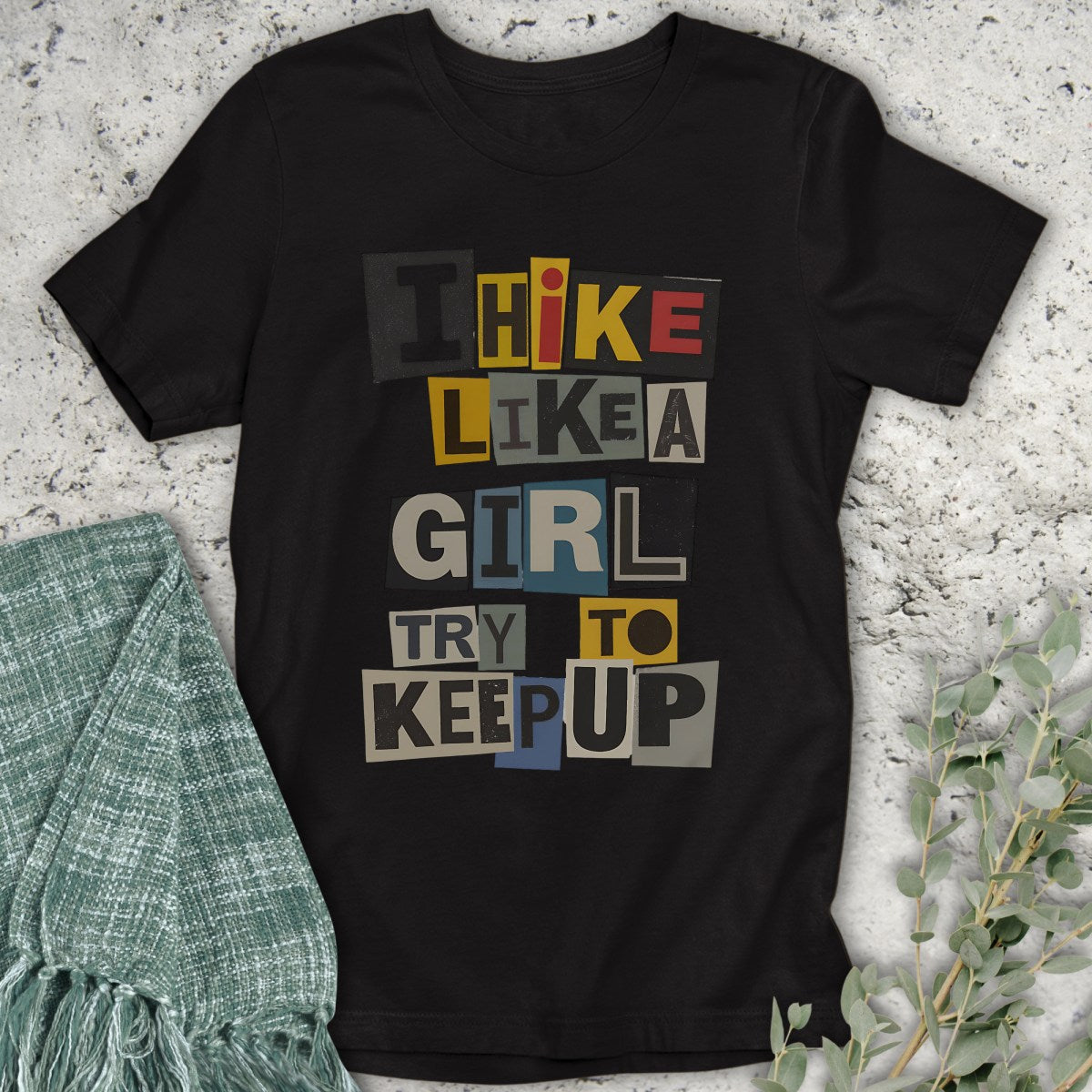 Magazine Hike Like A Girl T-Shirt