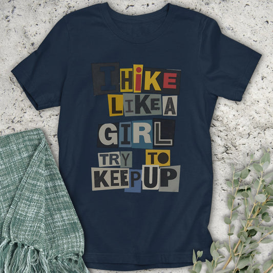Magazine Hike Like A Girl T-Shirt