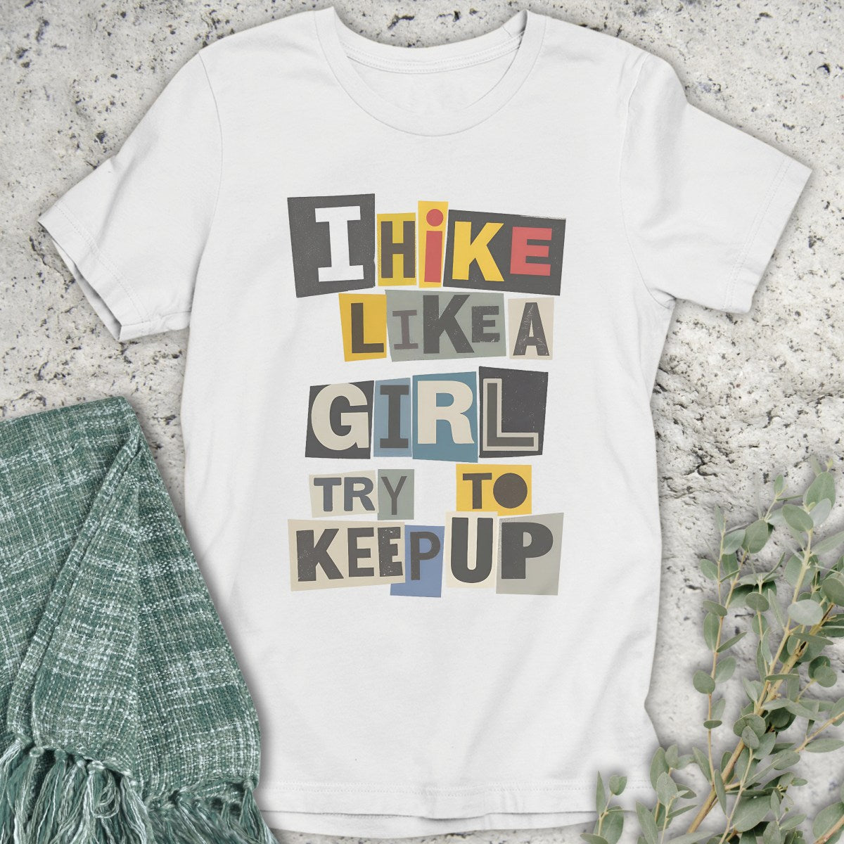 Magazine Hike Like A Girl T-Shirt