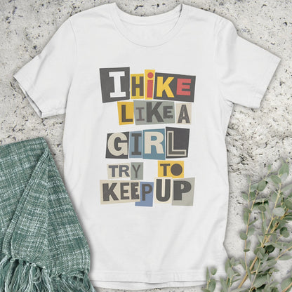 Magazine Hike Like A Girl T-Shirt