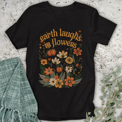 Earth Laughs Boho T-Shirt