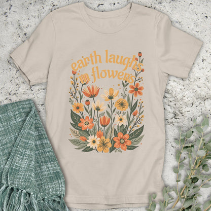 Earth Laughs Boho T-Shirt