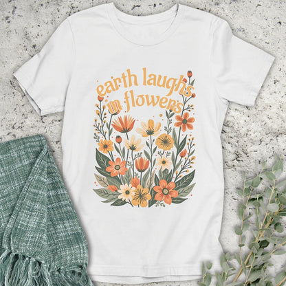 Earth Laughs Boho T-Shirt