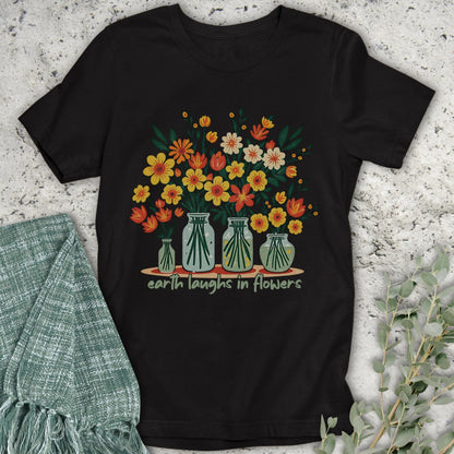 Earth Laughs Vases T-Shirt