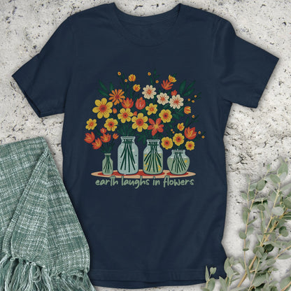 Earth Laughs Vases T-Shirt