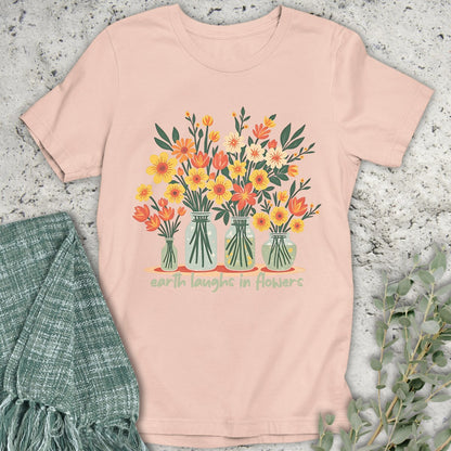 Earth Laughs Vases T-Shirt