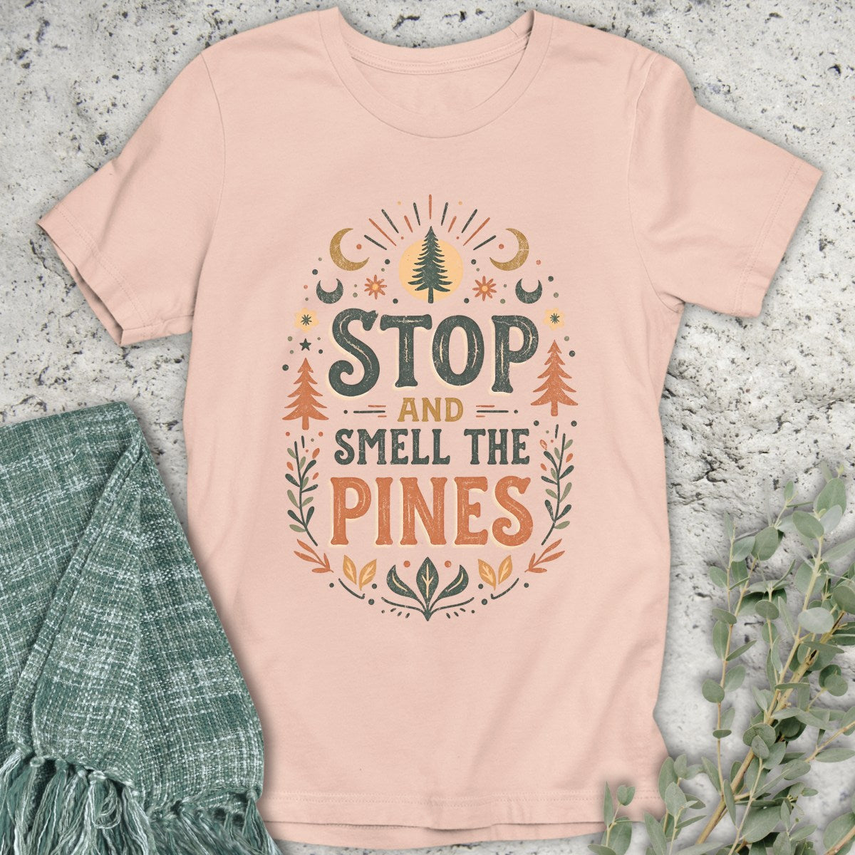 Boho Smell the Pines T-Shirt