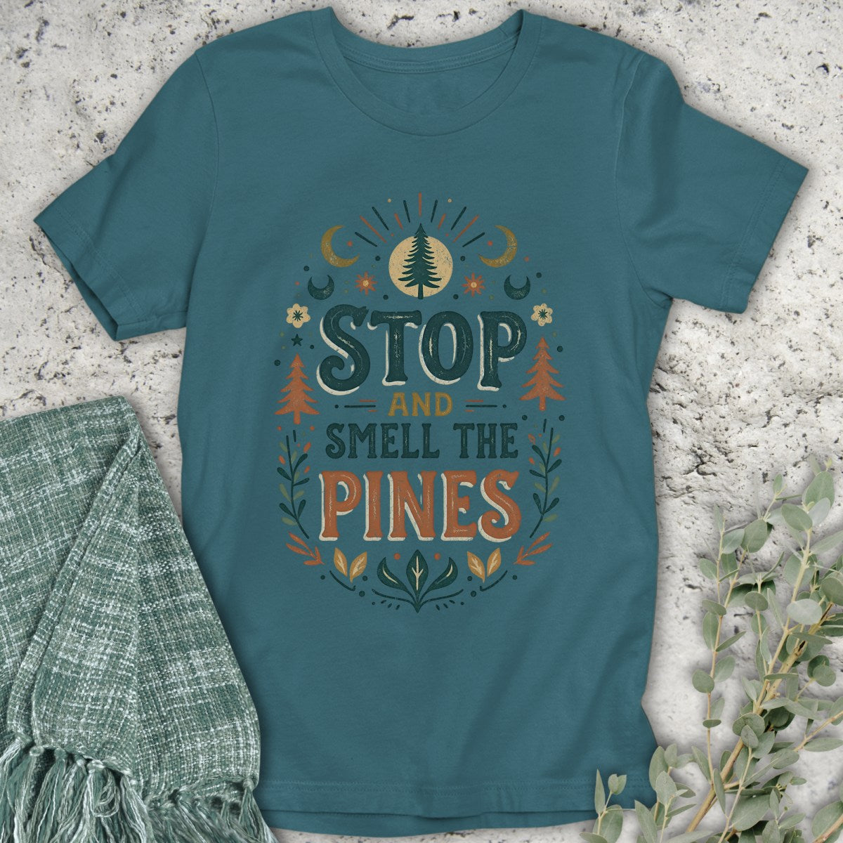 Boho Smell the Pines T-Shirt