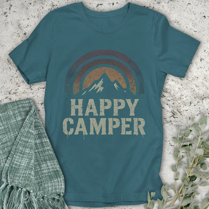 Happy Camper Rainbow T-Shirt