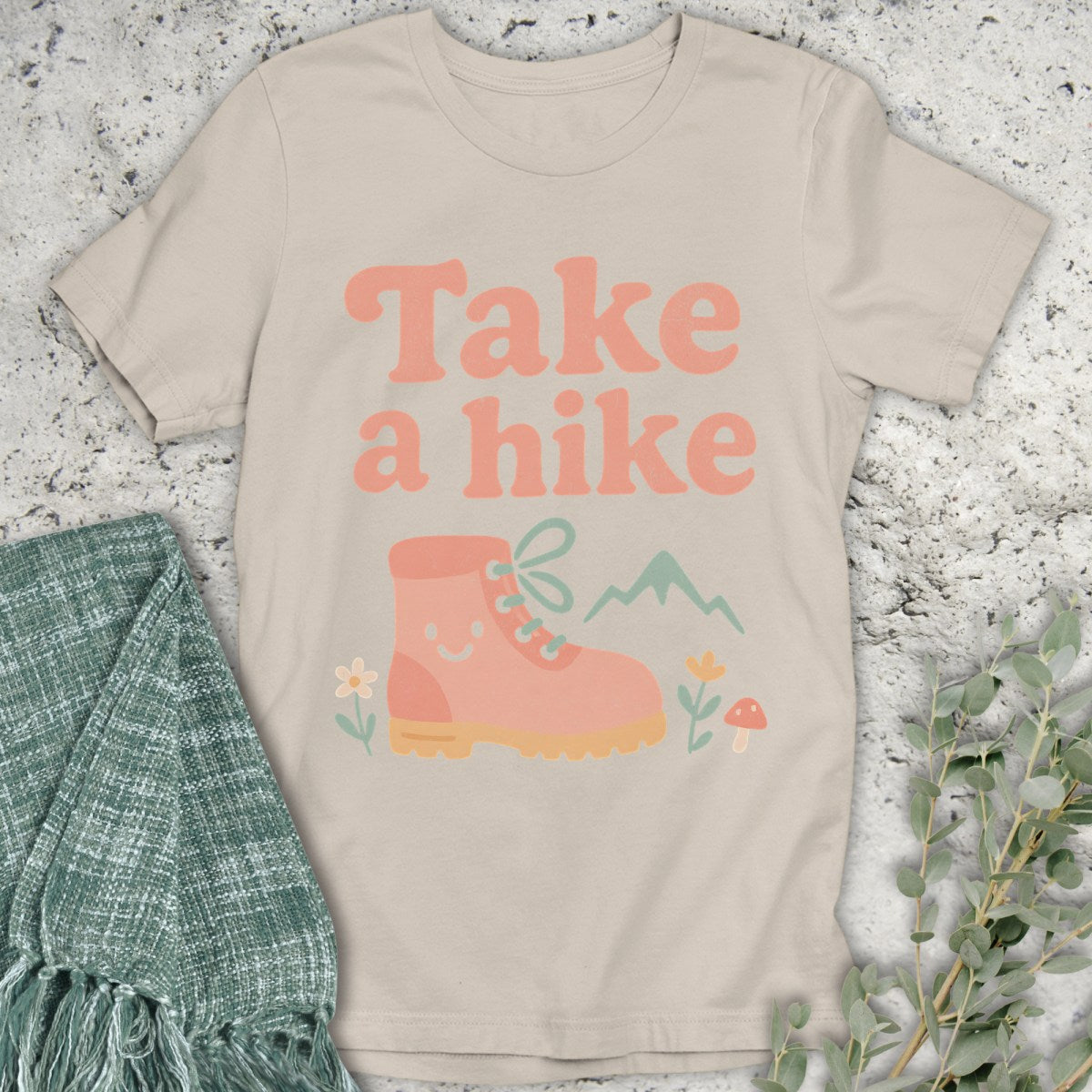 Take A Hike Boot T-Shirt