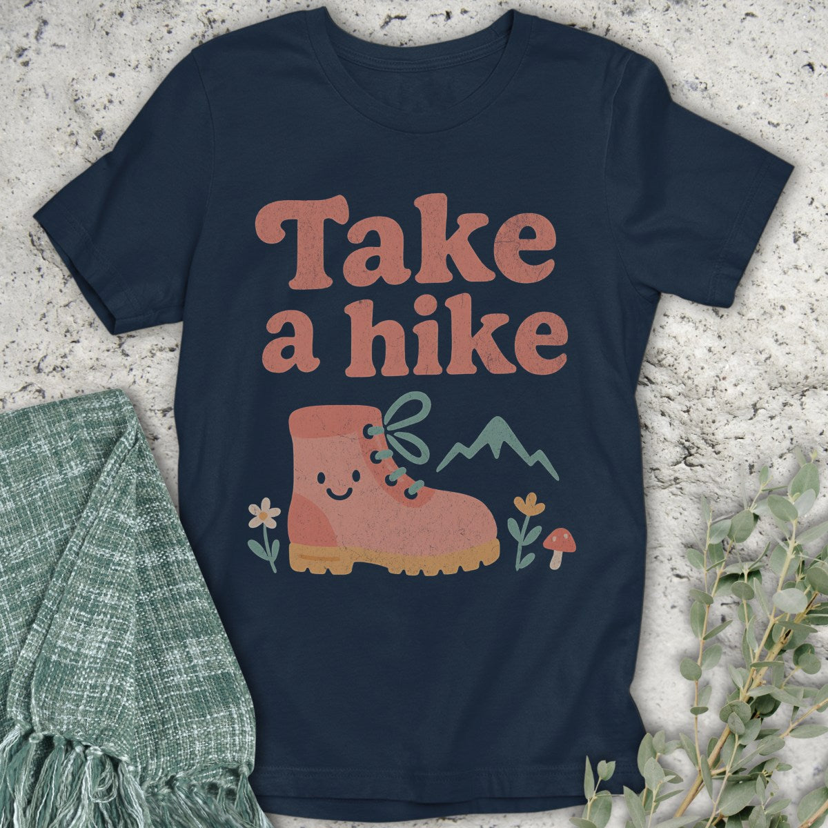 Take A Hike Boot T-Shirt