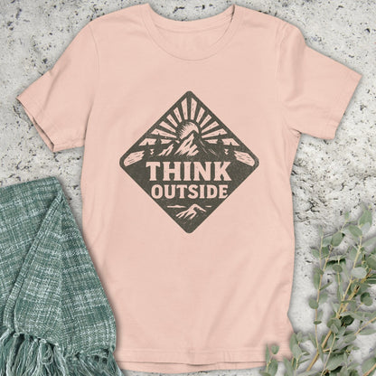 Think Outside Badge T-Shirt
