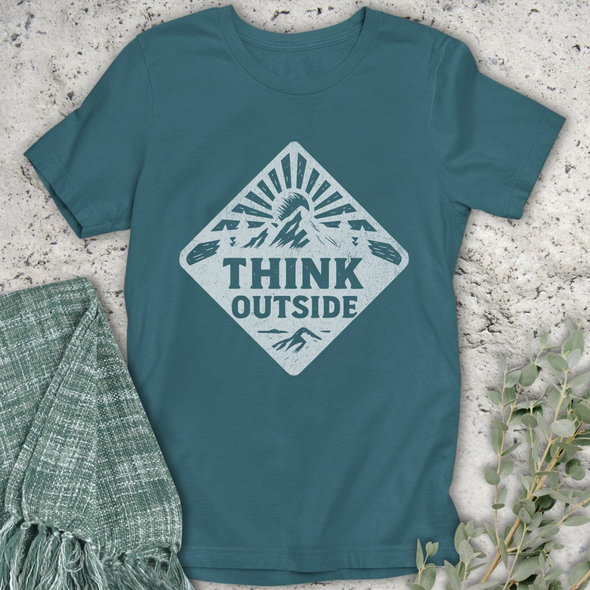Think Outside Badge T-Shirt