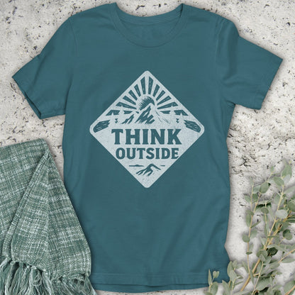 Think Outside Badge T-Shirt