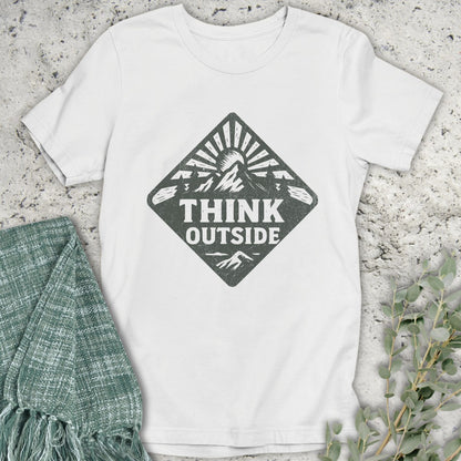 Think Outside Badge T-Shirt