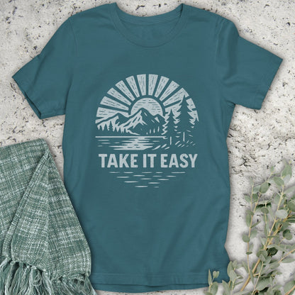 Take It Easy Badge T-Shirt