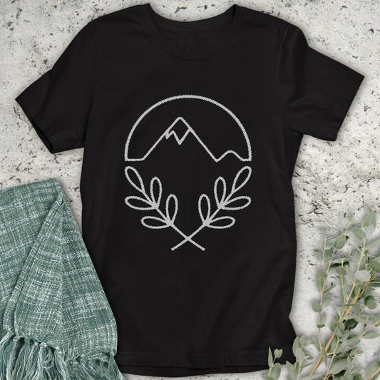 Leaf Mountain Lines T-Shirt
