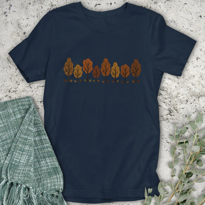 Autumn Trees Lineup T-Shirt
