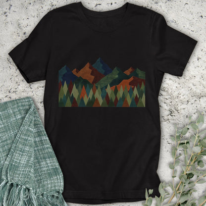 Geometric Mountain T-Shirt