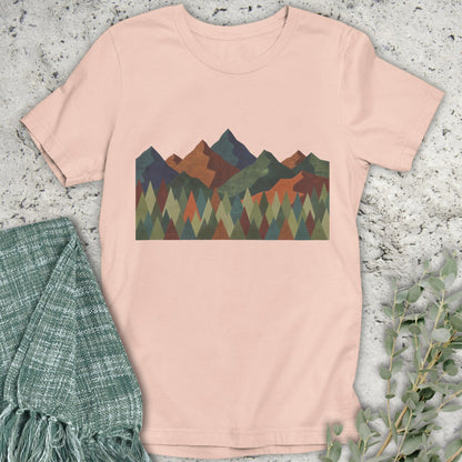 Geometric Mountain T-Shirt