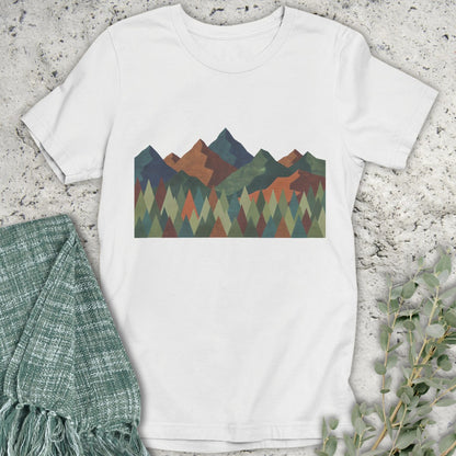 Geometric Mountain T-Shirt