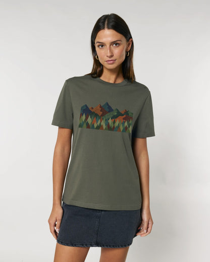 Geometric Mountain T-Shirt
