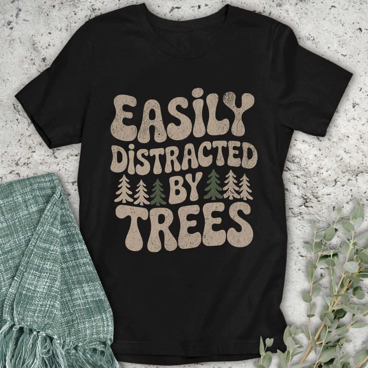 Retro Tree Distraction T-Shirt