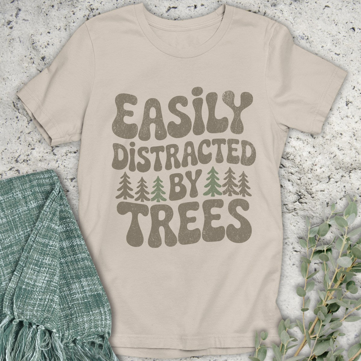 Retro Tree Distraction T-Shirt