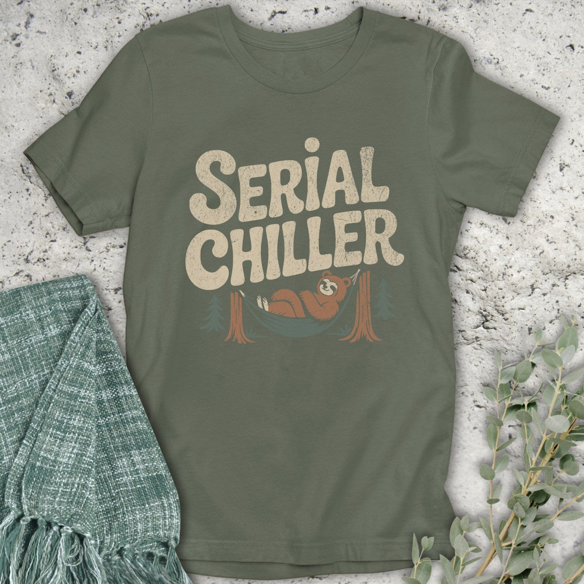 Serial Chiller Bear T-Shirt