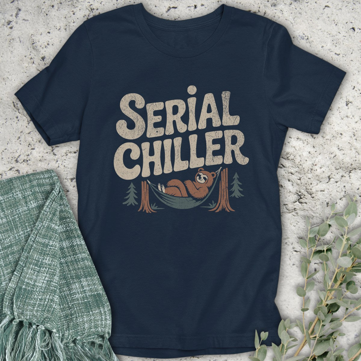 Serial Chiller Bear T-Shirt