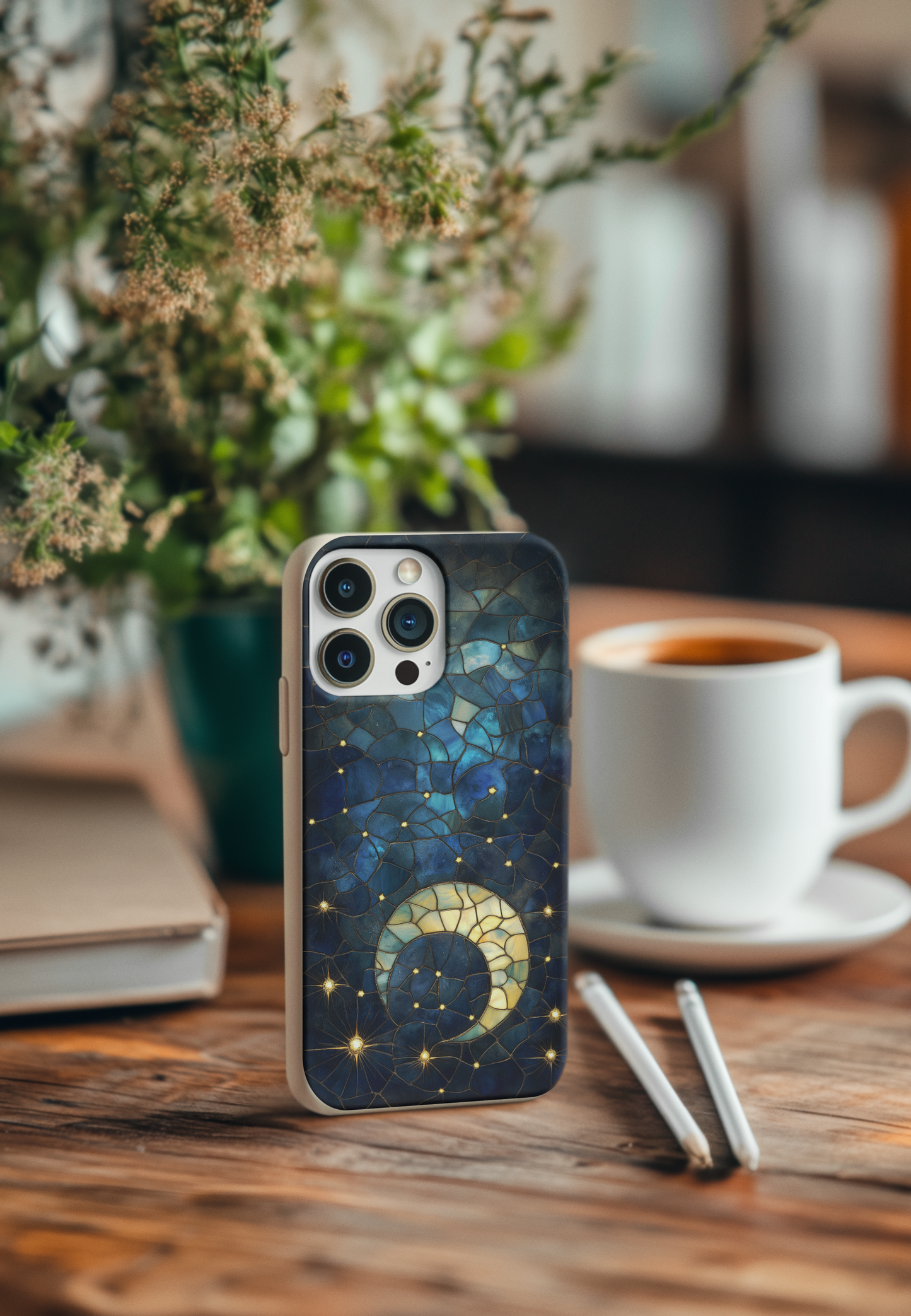 Moon and Stars 4 Bio Case