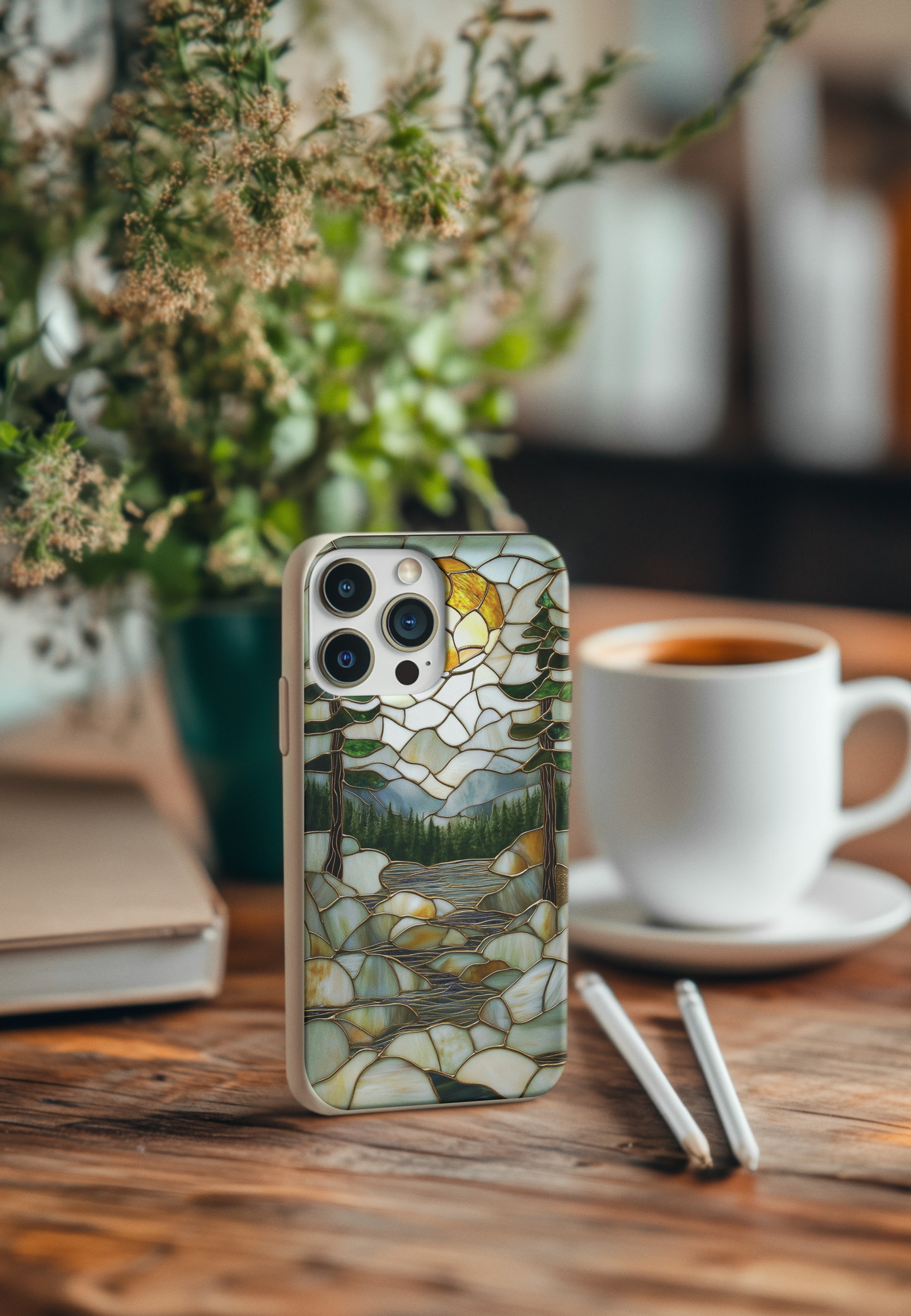 Stained Glass Mountain Creek 2 Bio Case