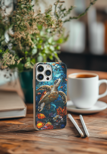 Coral Reef Turtle 2 Bio Case