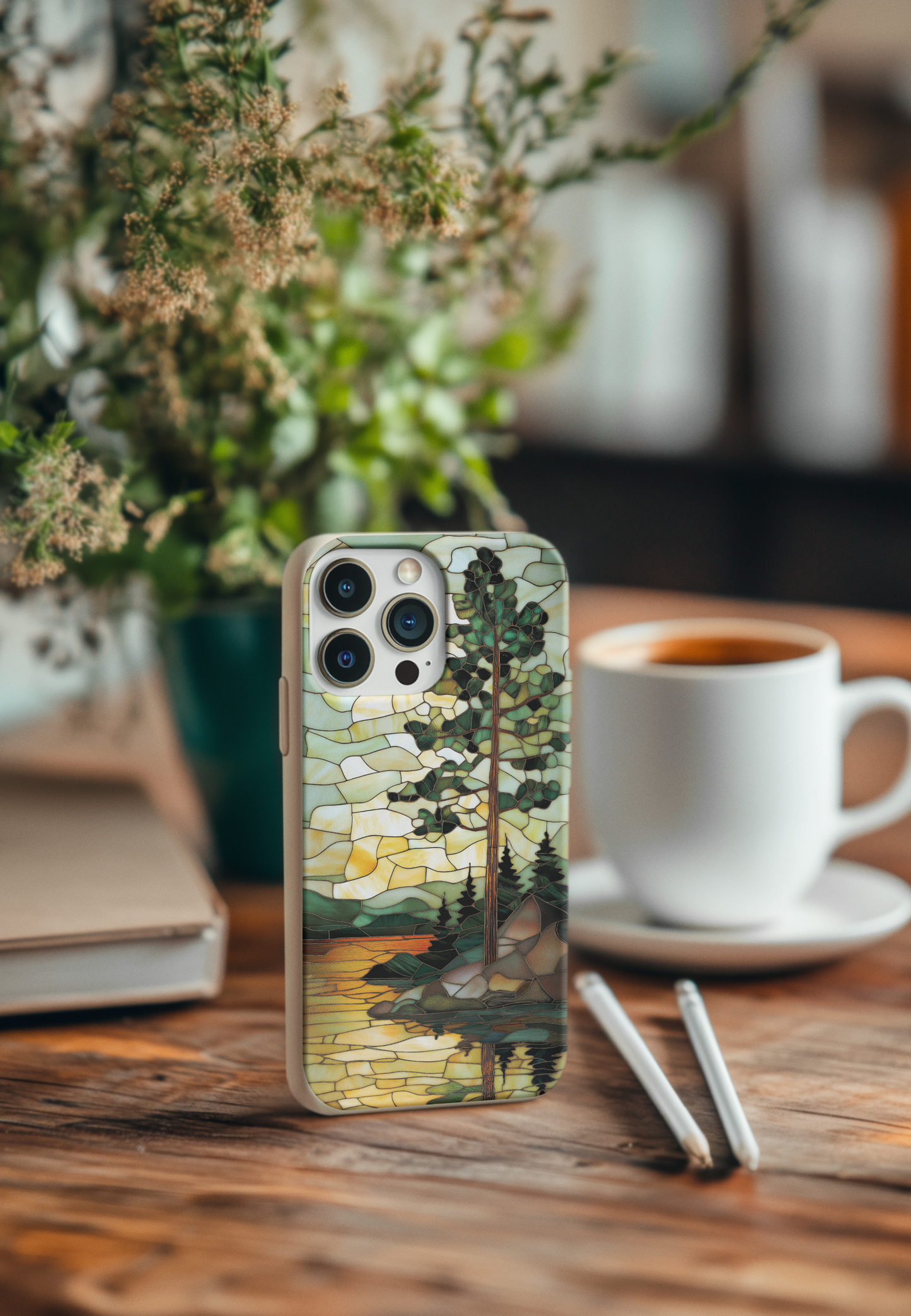 Stained Glass Mountain Creek 3 Bio Case