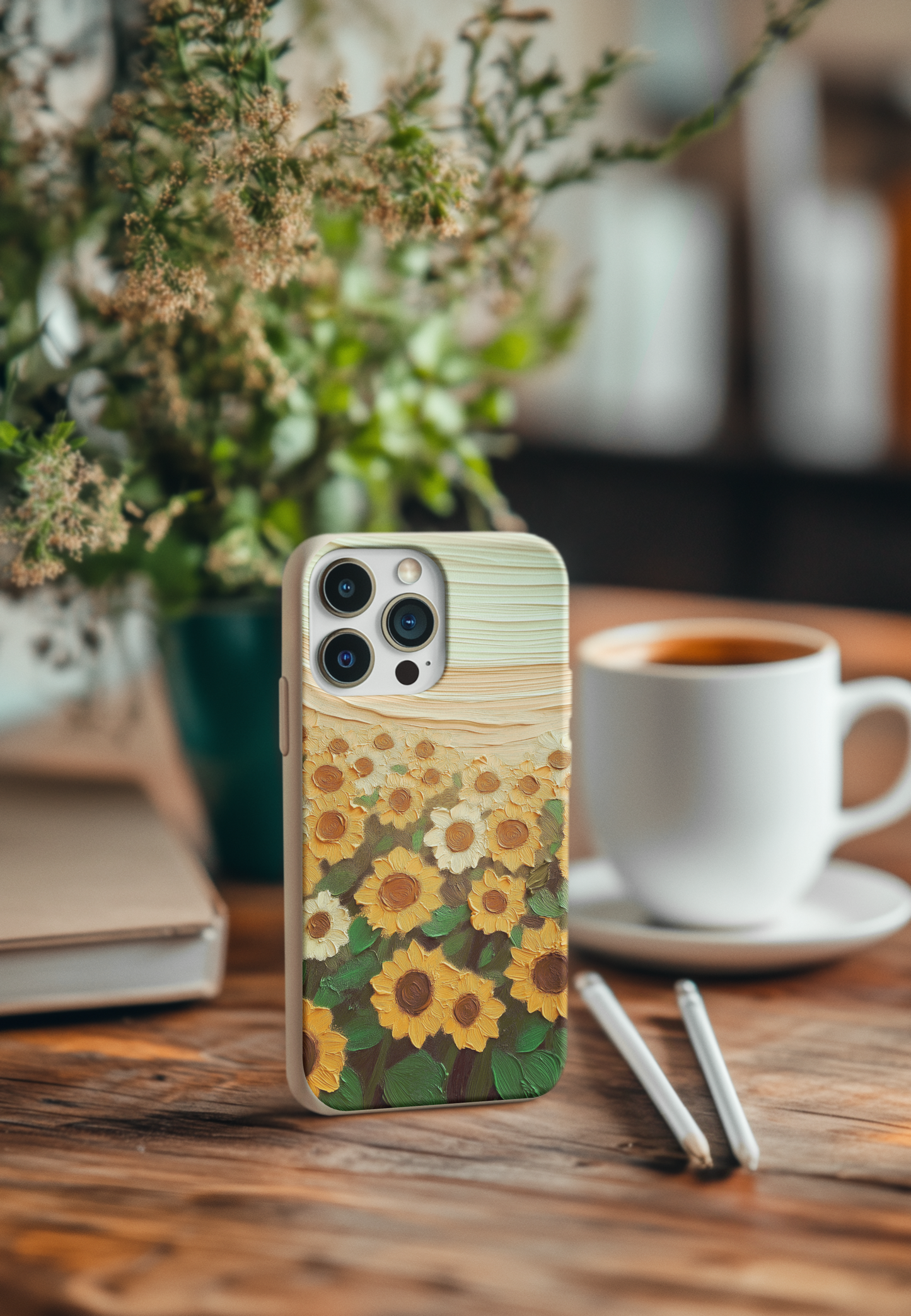 Sunflowers 2 Bio Case