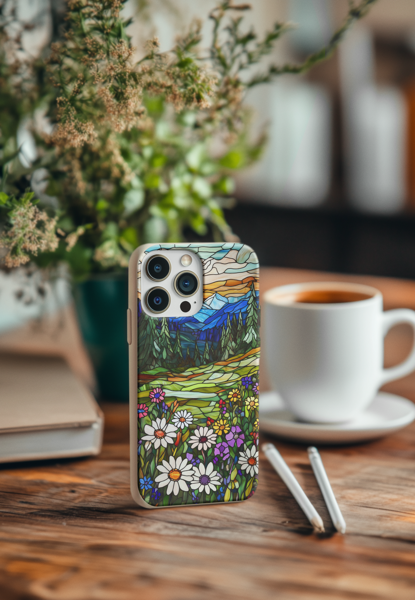 Colorful Forest Meadow Bio Case