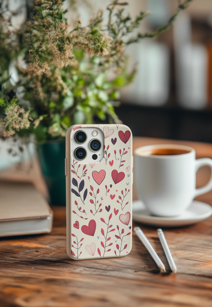 Hearts and Leaves Bio Case