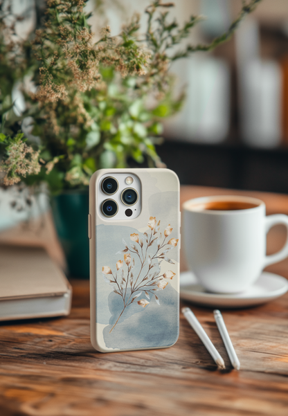 Watercolor Floral Blob 1 Bio Case