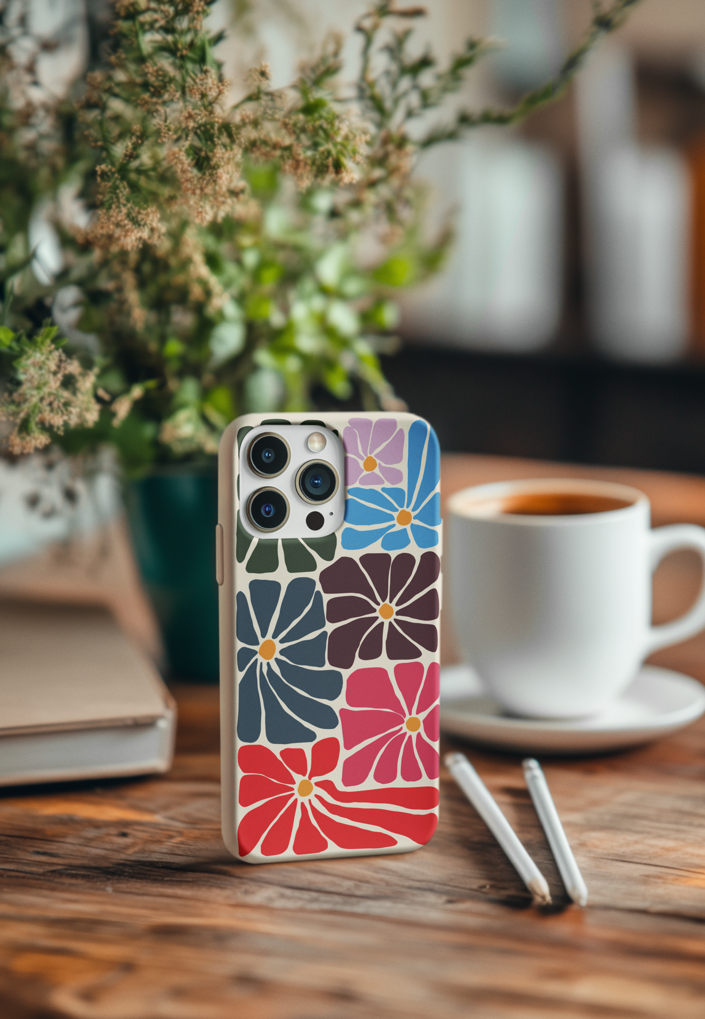 Groovy Flowers Bio Case