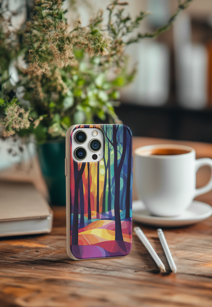 Rainbow Forest Bio Case