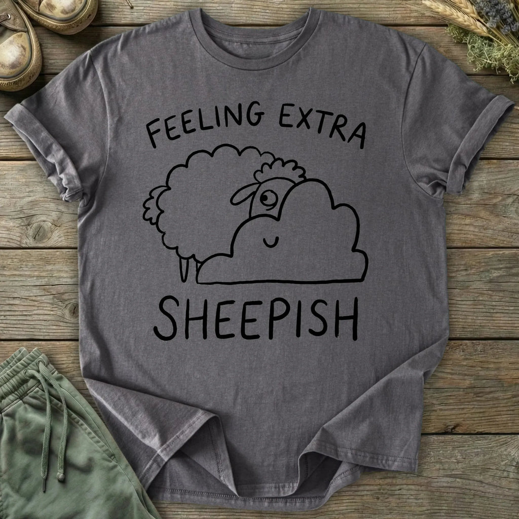 Printify T-Shirt Feeling Extra Sheepish T-Shirt