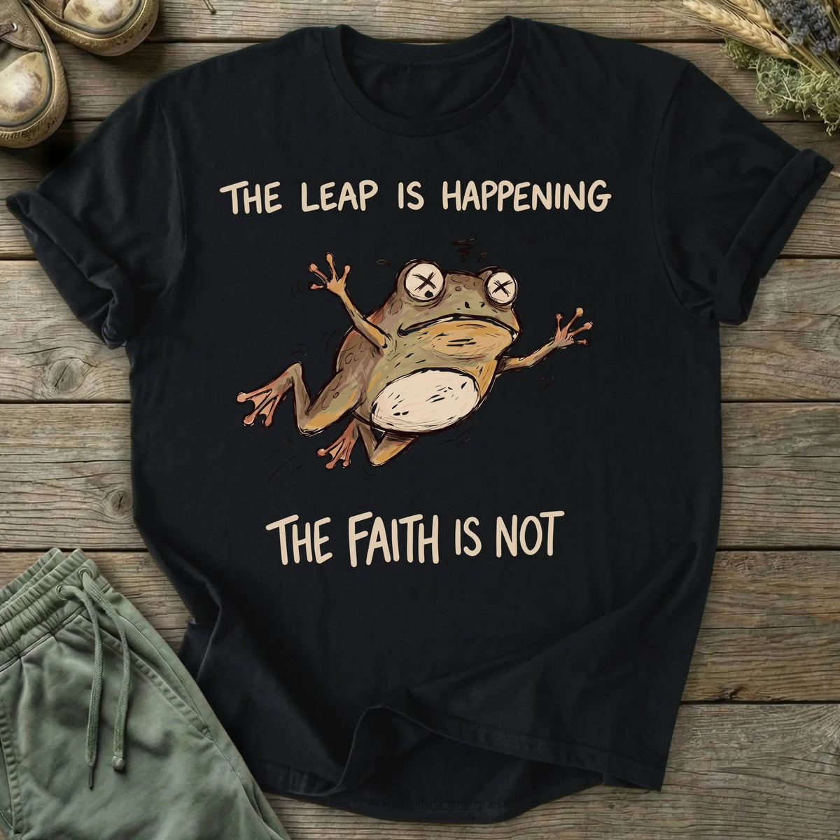 Printify T-Shirt Leap Of Faith T-Shirt