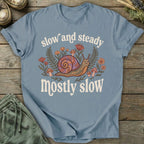 Printify T-Shirt Mostly Slow T-Shirt