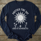 Printify Long-sleeve Another Fine Day Long Sleeve T-Shirt