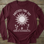 Printify Long-sleeve Another Fine Day Long Sleeve T-Shirt
