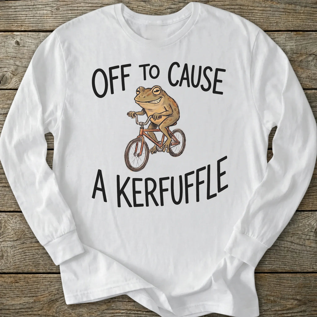 Printify Long-sleeve Cause A Kerfuffle Long Sleeve T-Shirt