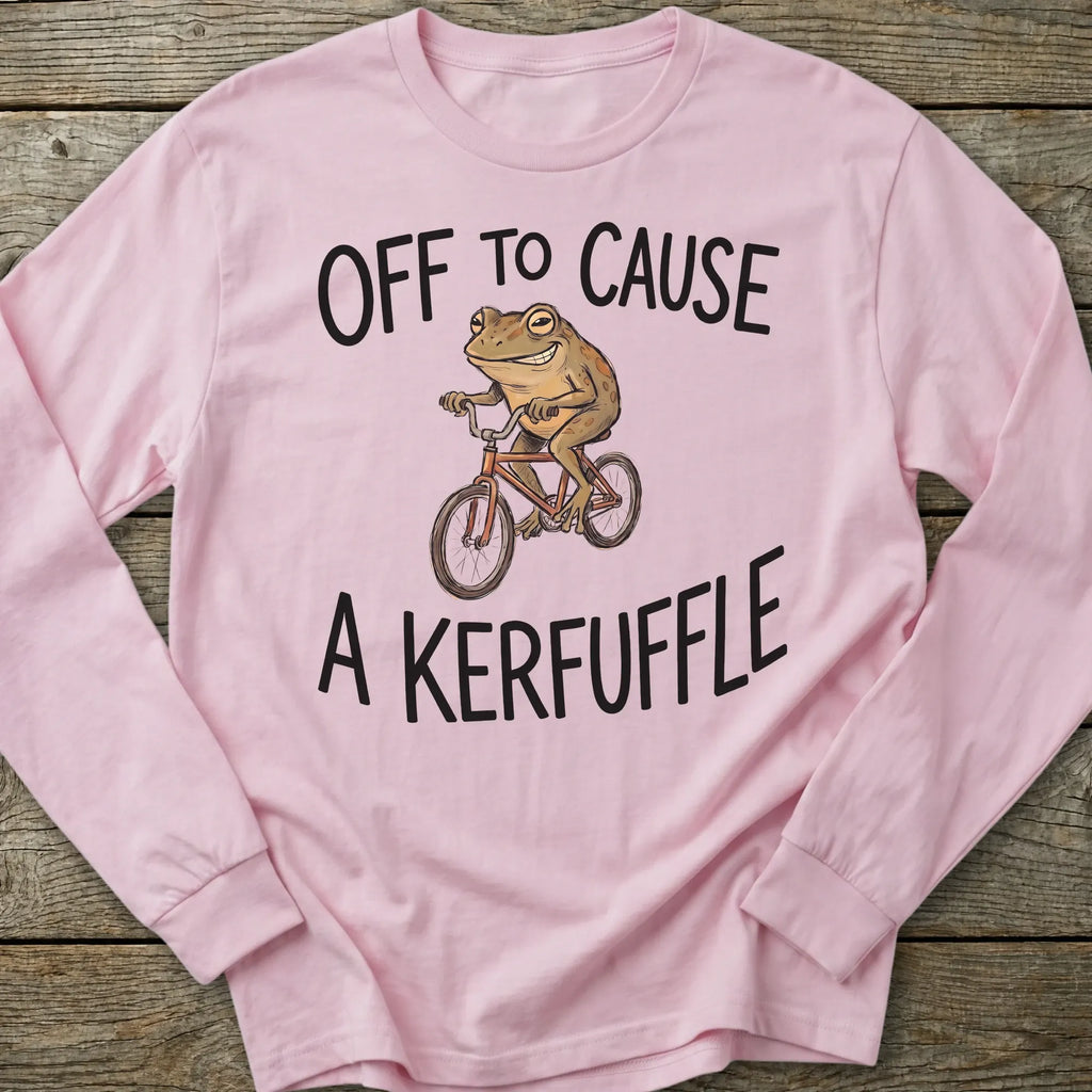 Printify Long-sleeve Cause A Kerfuffle Long Sleeve T-Shirt