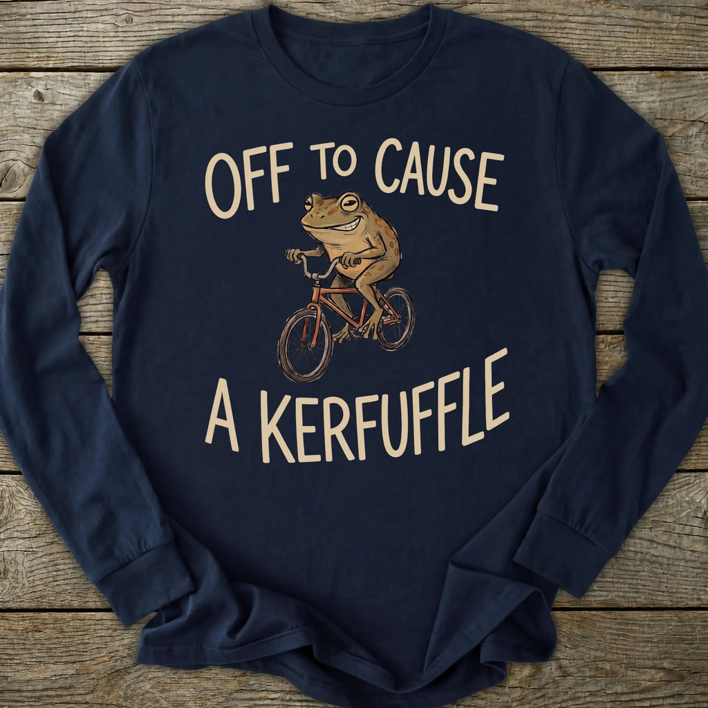 Printify Long-sleeve Cause A Kerfuffle Long Sleeve T-Shirt